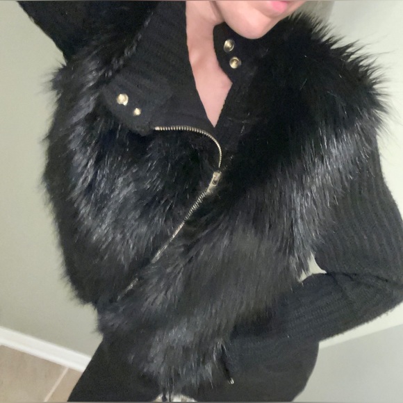 Armani Exchange faux fur jacket - Picture 4 of 16